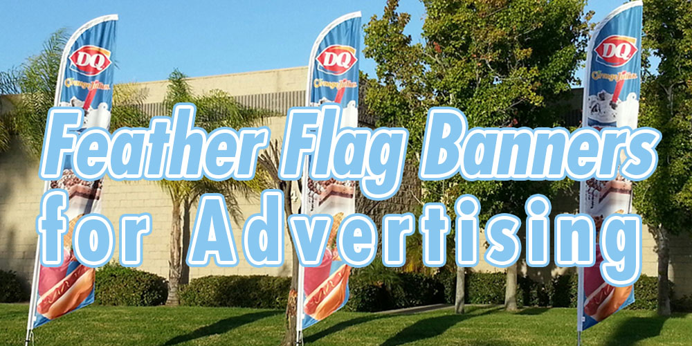 Feather Flag Banners for Advertising