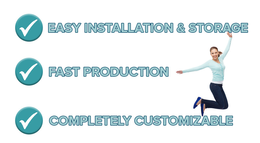 custom vinyl banners - easy installation, production, completely customizable
