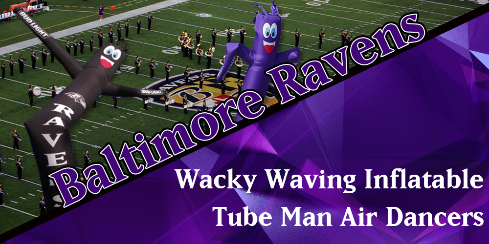 Baltimore Ravens Wacky Waving Inflatable Tube Men Air Dancers