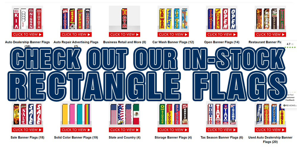 check out our in-stock rectangle flags