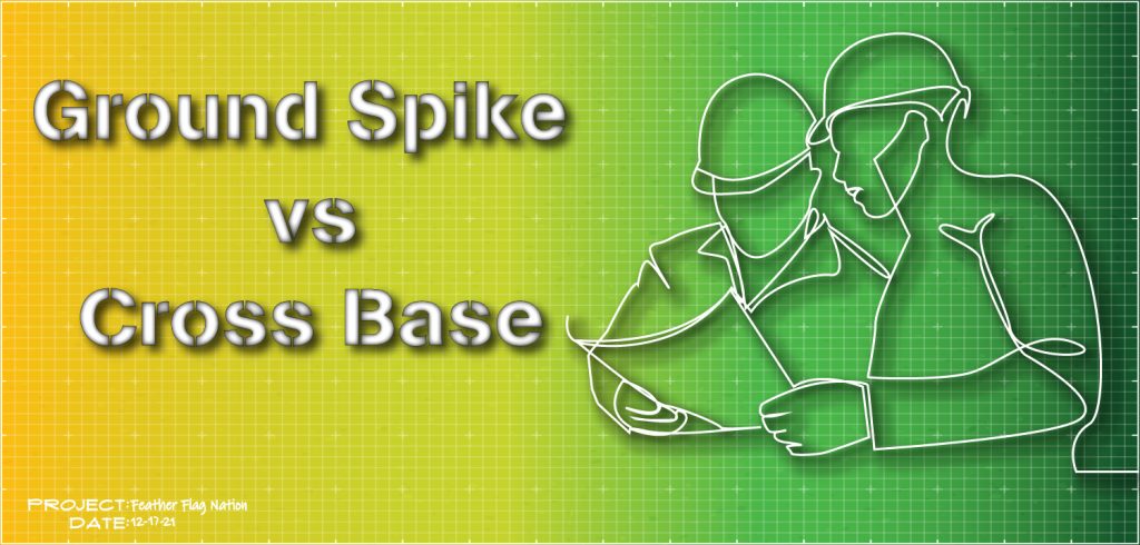 Ground spike vs cross base main image