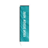 Custom Rectangle Banner Flags Feather Flag Nation